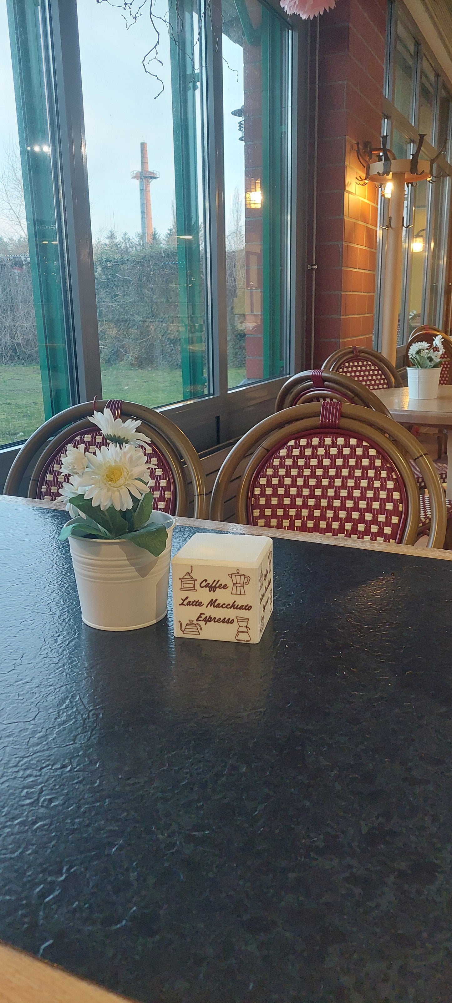 Design Cube "Coffee" - tauchen Sie in die Welt eines Cafè