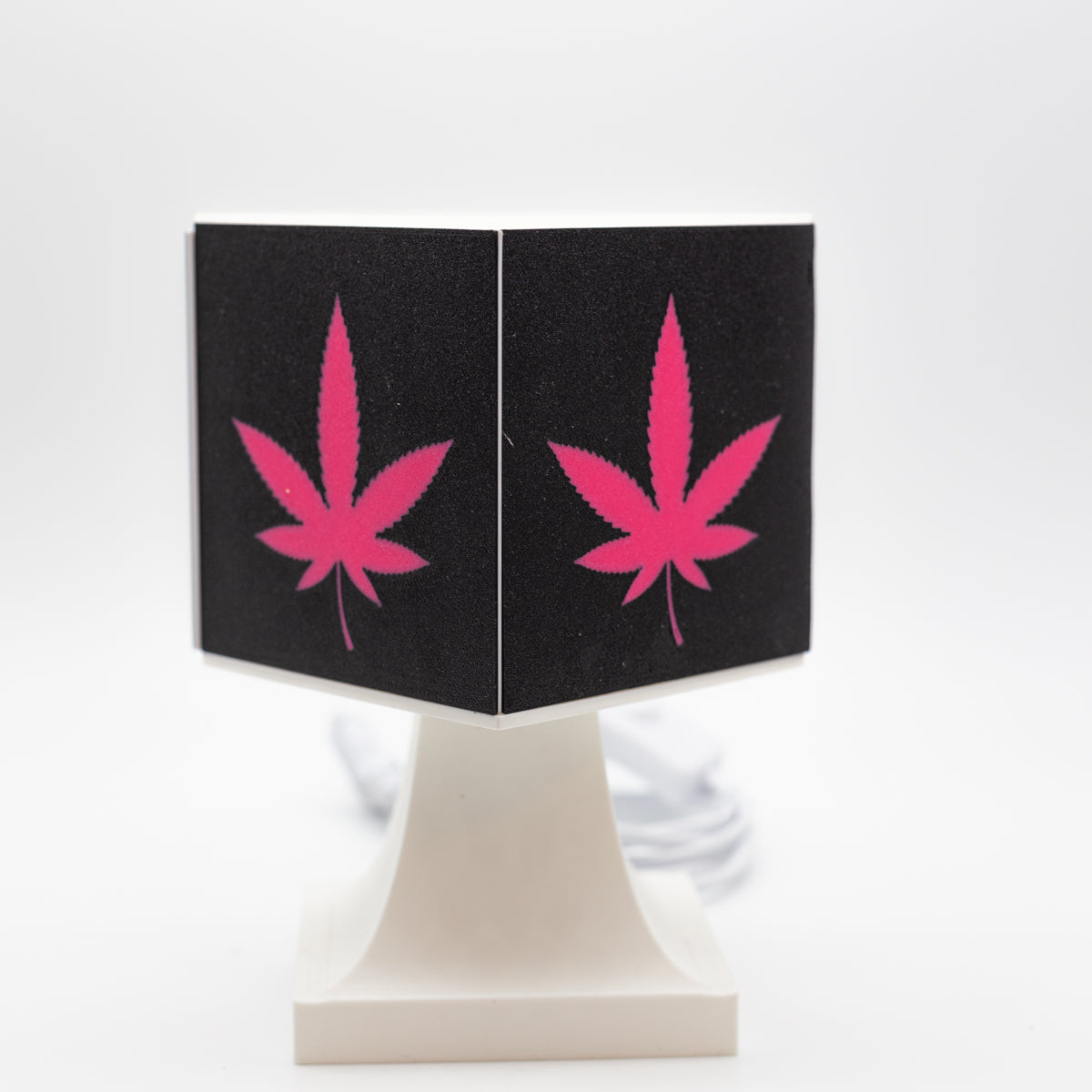 Design-Lampe "Hanflogo" - im Bundle mit Leuchtmittel warmweiß