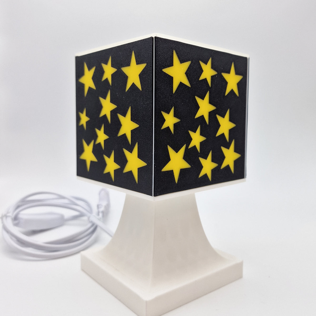 Design-Lampe "Star light" - im Bundle mit Leuchtmittel warmweiß