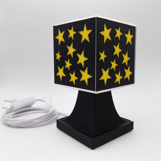 Design-Lampe "Star light" - im Bundle mit Leuchtmittel warmweiß