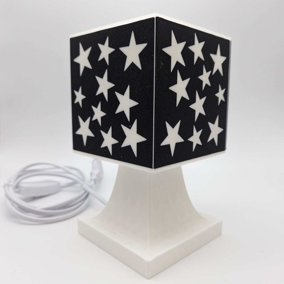 Design-Lampe "Star light" - im Bundle mit Leuchtmittel warmweiß