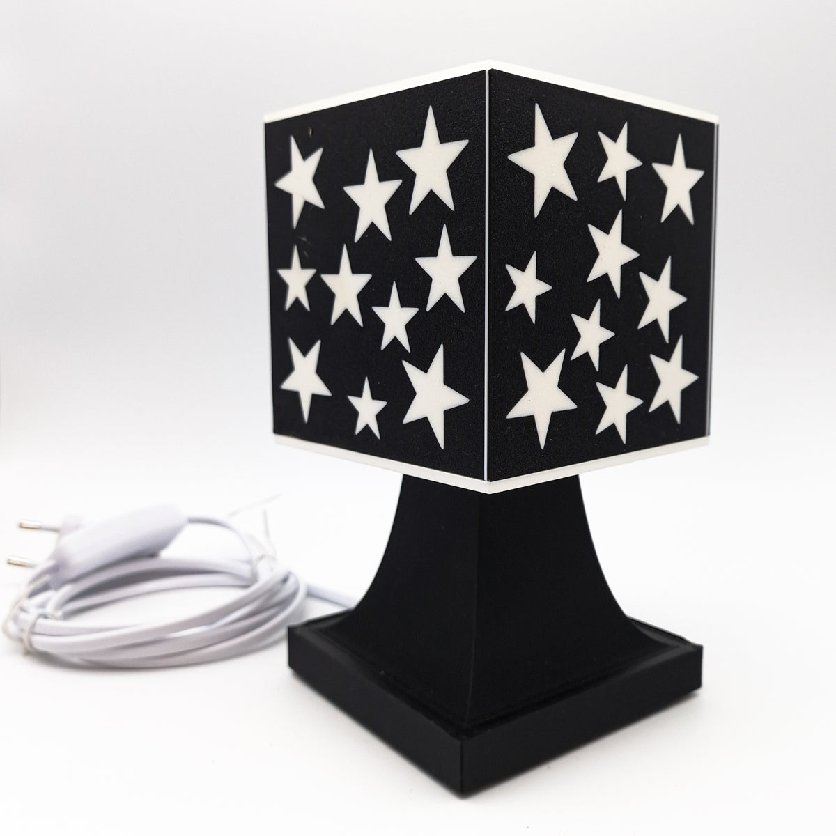 Design-Lampe "Star light" - im Bundle mit Leuchtmittel warmweiß